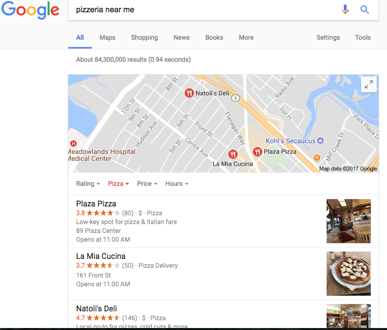 Adding restaurant to Google Maps