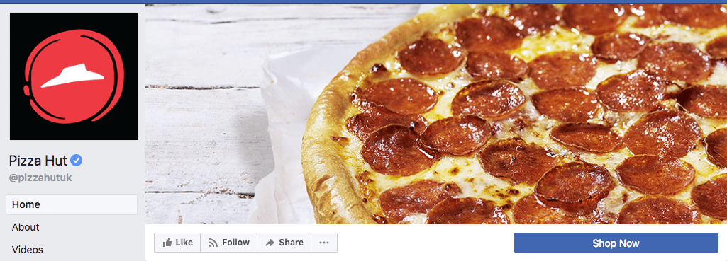 Pizza hut social media